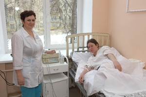 в предродовой палате в предродовой палате